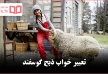 تعبیر خواب ذبح گوسفند