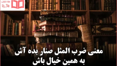 معنی ضرب المثل صنار بده آش به همین خیال باش