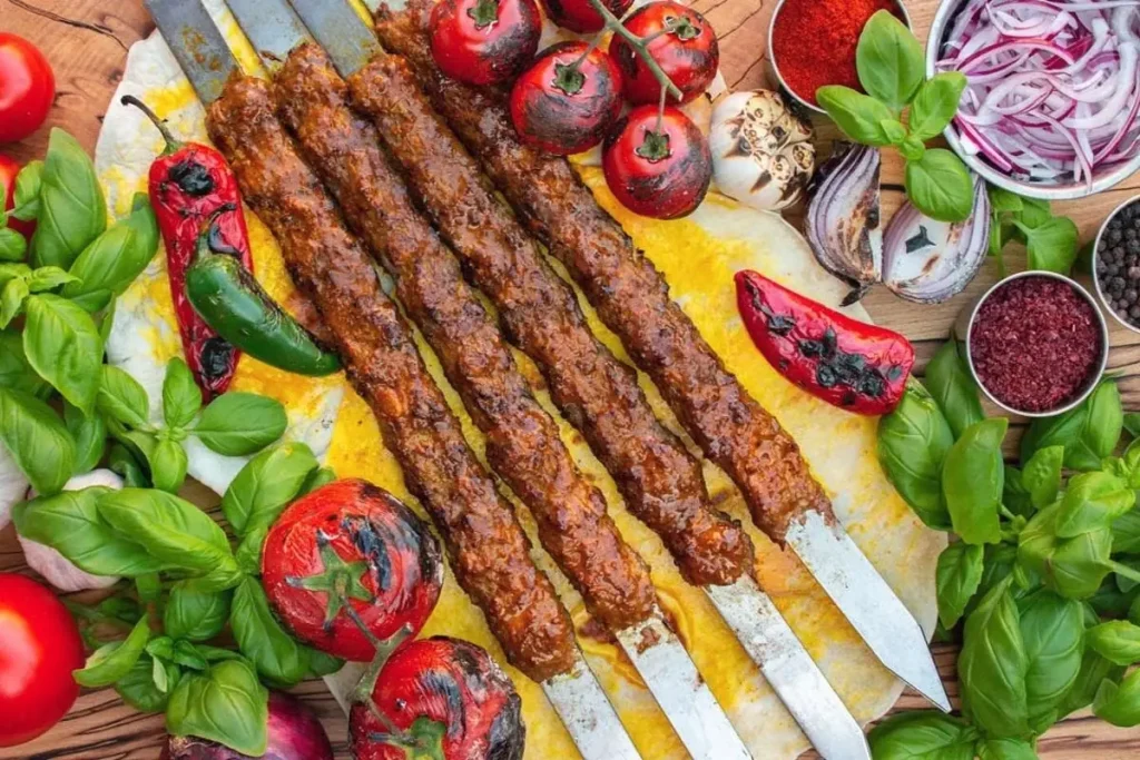 طرز تهیه کباب کوبیده با گوشت چرخ کرده و سویا