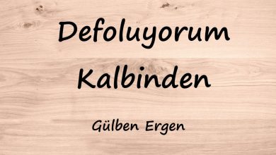 متن و ترجمه آهنگ Defoluyorum Kalbinden از Gülben Ergen