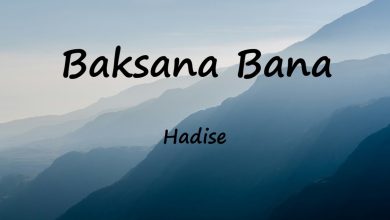 متن و ترجمه آهنگ Baksana Bana از Hadise