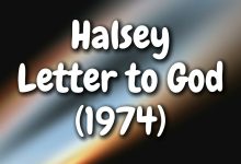 متن و ترجمه آهنگ Letter to God (1974) از Halsey