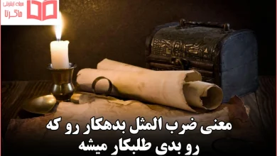 معنی ضرب المثل بدهکار رو که رو بدی طلبکار میشه