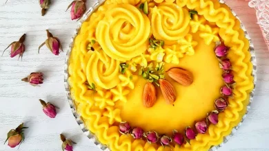 طرز تهیه حلوا زعفرانی برای ۳۰ نفر