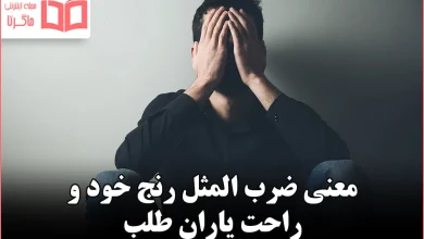 معنی ضرب المثل رنج خود و راحت یاران طلب