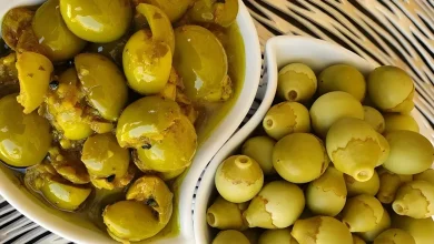 طرز تهیه ترشی سپستان با روغن زیتون