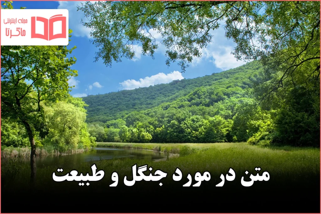 متن در مورد جنگل و طبیعت