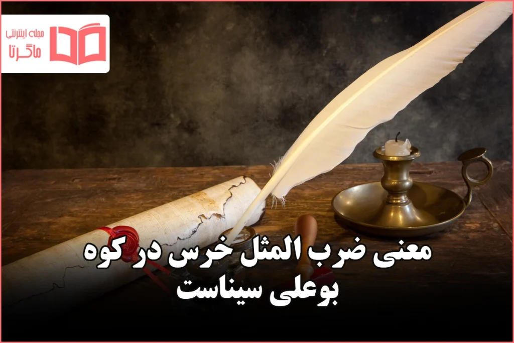 معنی ضرب المثل خرس در کوه بوعلی سیناست