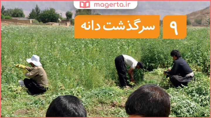 جواب فصل نهم علوم تجربی دوم