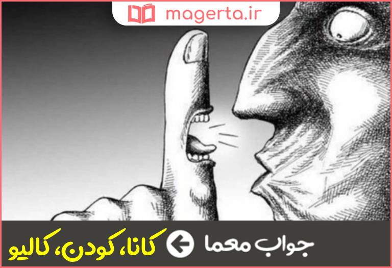 جواب معما احمق در جدول