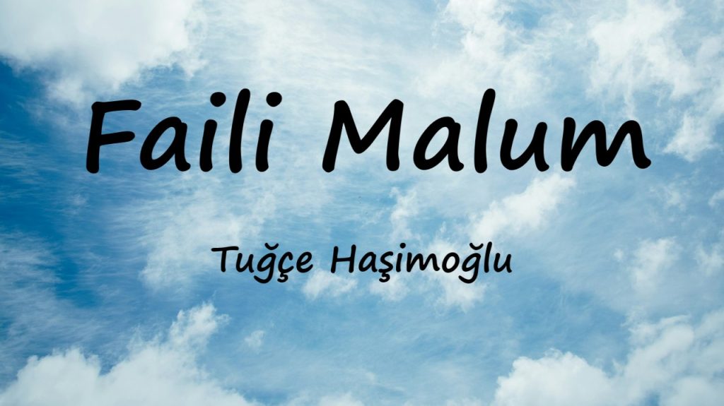 متن و ترجمه آهنگ Faili Malum از Tuğçe Haşimoğlu