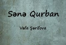 متن و ترجمه آهنگ Sənə Qurban از Vəfa Şərifova