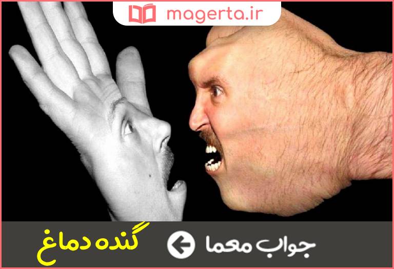 جواب معما کنایه از بسیار مغرور و پرادعا بودن در جدول