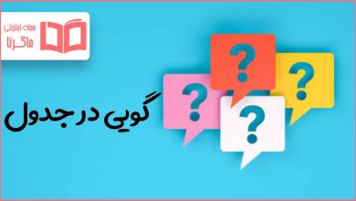 گویی در جدول