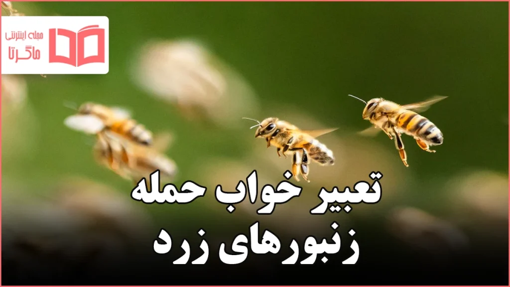 تعبیر خواب حمله زنبورهای زرد