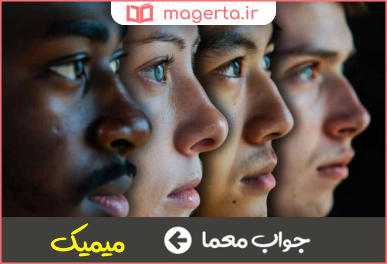 جواب معما وضع و حالت چهره در جدول