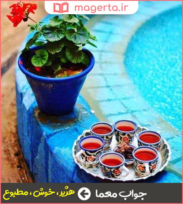 جواب معما نیک در جدول