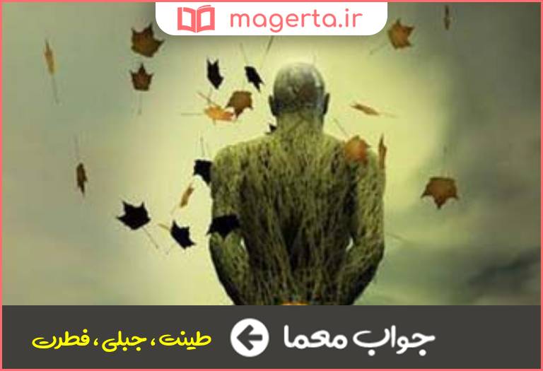 جواب معما سرشت و نهاد در جدول