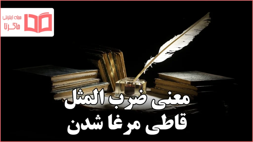 معنی ضرب المثل قاطی مرغا شدن