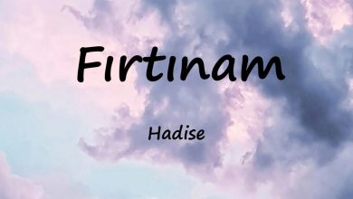 متن و ترجمه آهنگ Fırtınam از Hadise
