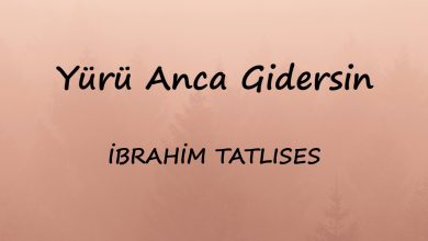 متن و ترجمه آهنگ Yürü Anca Gidersin از Ibrahim Tatlises