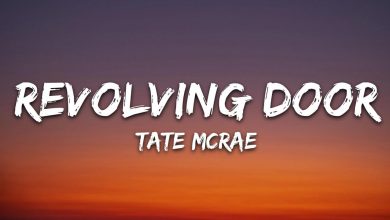 متن و ترجمه آهنگ Revolving door از Tate McRae