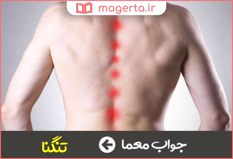 جواب معما محکمی و تنگی در جدول