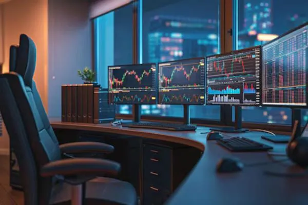 ساخت اتاق ترید با چند مانیتور