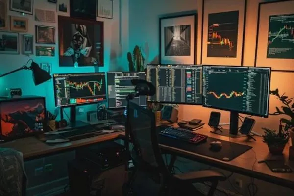 تجهیزات مورد نیاز اتاق ترید چیست؟ {راهنمای طراحی و دیزاین اتاق تریدر}