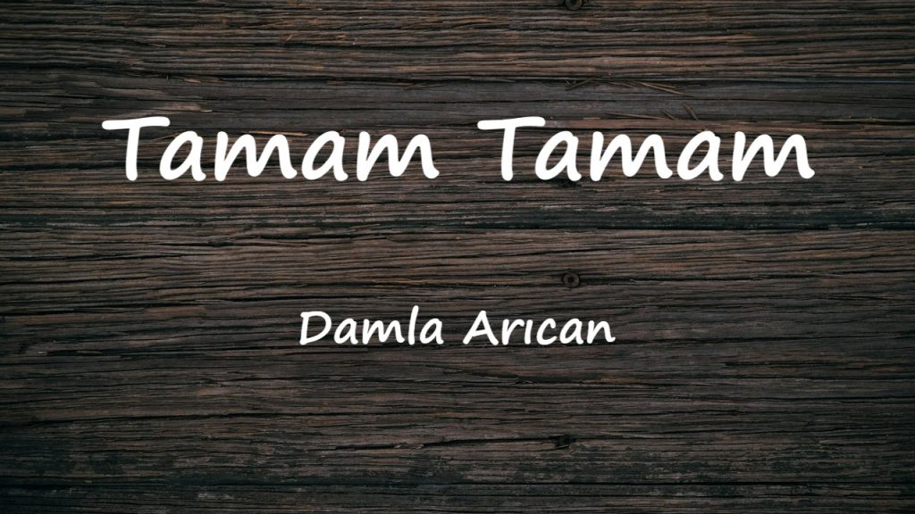 متن و ترجمه آهنگ Tamam Tamam از Damla Arıcan