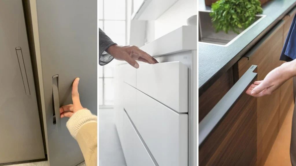 مدل دستگیره کابینت مخفی