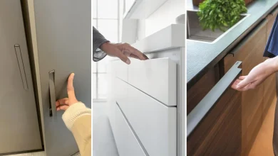 مدل دستگیره کابینت مخفی
