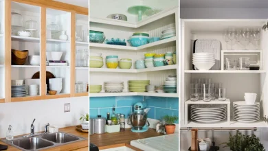 مدل قفسه کابینت آشپزخانه