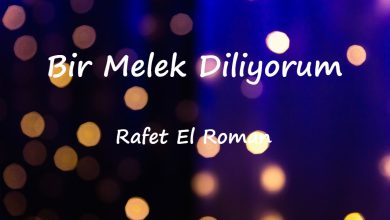 متن و ترجمه آهنگ Bir Melek Diliyorum از Rafet El Roman