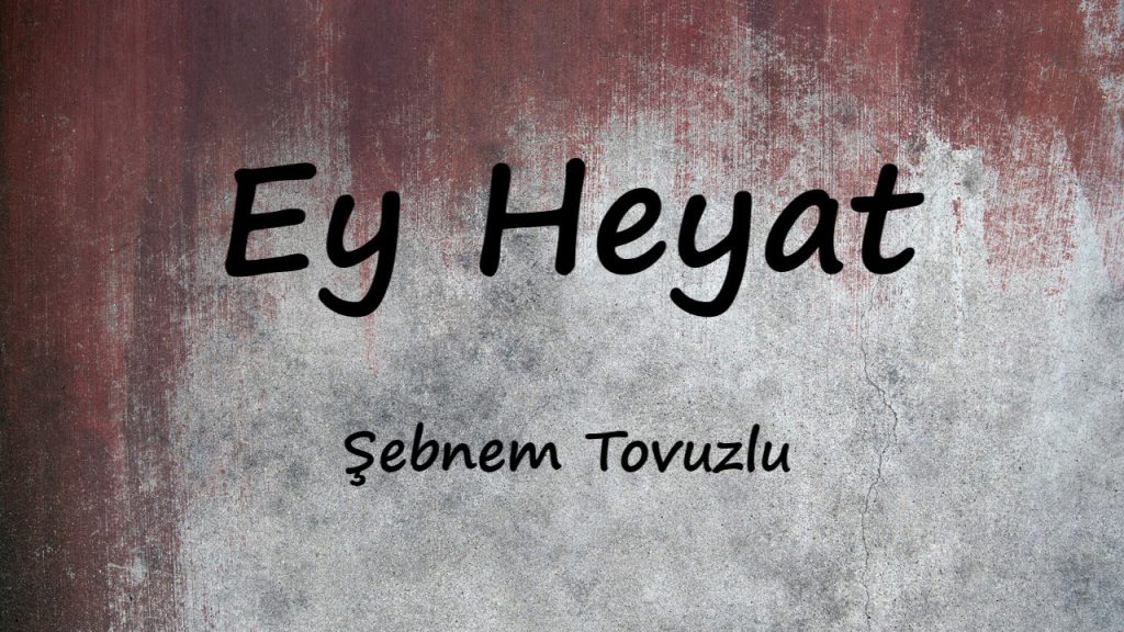 متن و ترجمه آهنگ Ey Heyat از Şebnem Tovuzlu