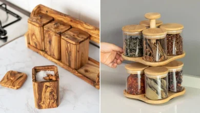مدل جا ادویه چوبی
