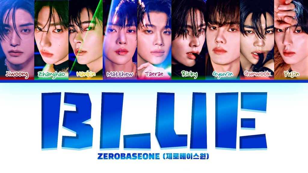 متن و ترجمه آهنگ BLUE از ZEROBASEONE