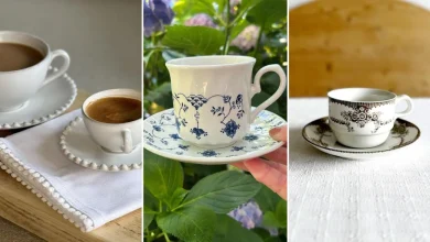 مدل فنجان نعلبکی کلاسیک
