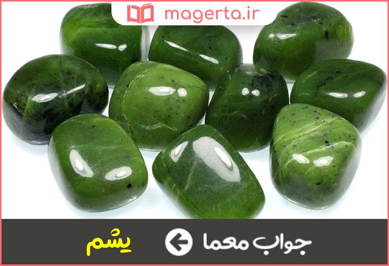 جواب معما از گونه های عتیق در جدول