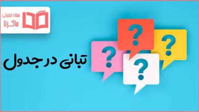 تبانی در جدول