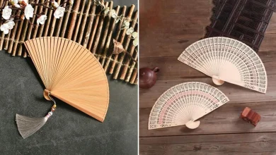 مدل بادبزن فانتزی چوبی