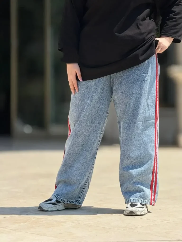 شلوار سایز بزرگ زنانه