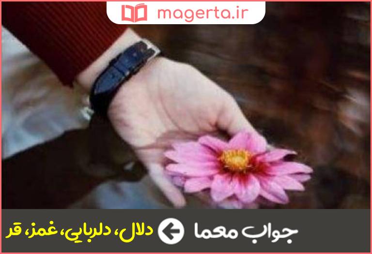 جواب معما دلبری در جدول