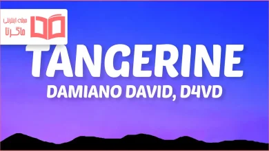 متن و ترجمه آهنگ Tangerine از Damiano David و d4vd