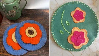مدل زیر قابلمه ای نمدی