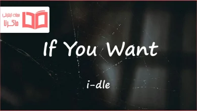 متن و ترجمه آهنگ If You Want از i-dle