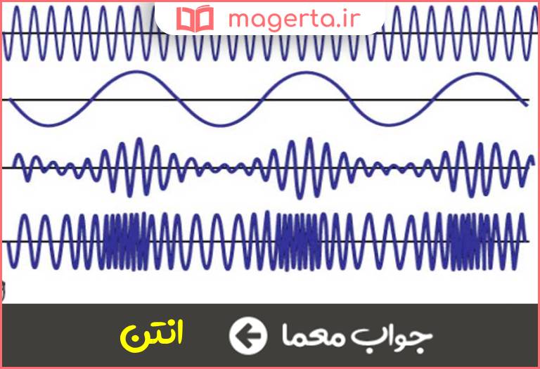 جواب معما گیرنده موجی در جدول