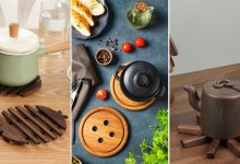 مدل زیر قابلمه ای چوبی