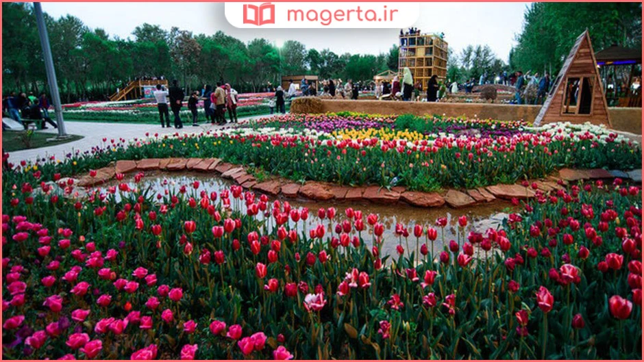 باغ گلهای پارک چمران