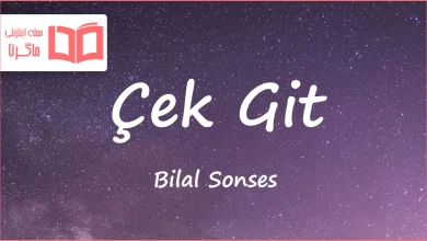 متن و ترجمه Çek Git از Bilal Sonses